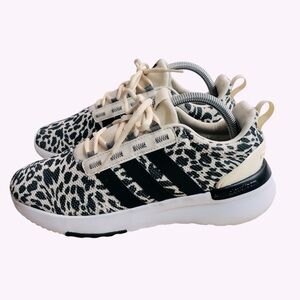 Adidas racer TR 21 leopard sneakers size 7 women’s
